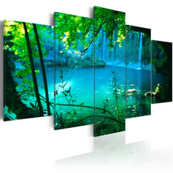 Tableau Asile turquoise - PD9924-200-100