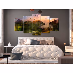 Tableau Bear in the Mountain (5 Parts) Wide - PD9939-200-100