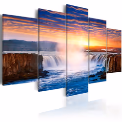 Planete Discount PD9972-200-100, Levers et couchers de soleil, Multicolore, Panneaux MDF, 2000 mm, 20 mm, 1000 mm