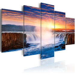 Tableau Selfoss Waterfall, Iceland - PD9972-200-100
