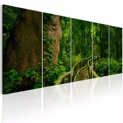 Planete Discount PD9973-200-80, Forêt, Marron, Vert, Panneaux MDF, 2000 mm, 20 mm, 800 mm