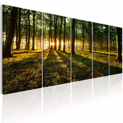 Planete Discount PD9977-225-90, Forêt, Marron, Vert, Jaune, Panneaux MDF, 2250 mm, 20 mm, 900 mm