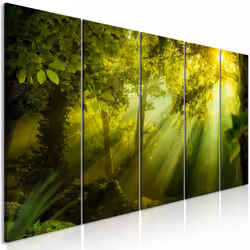 Planete Discount PD9988-225-90, Forêt, Marron, Vert, Jaune, Panneaux MDF, 2250 mm, 20 mm, 900 mm