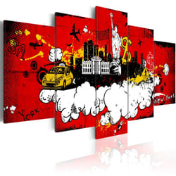 Tableau New York comic - PD8213-200-100