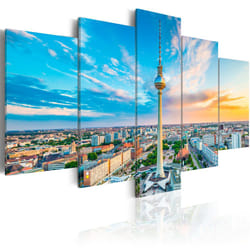 Tableau Villes Berlin TV Tower, Germany - PD12117-200-100