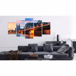 Tableau Villes Evening in Cologne - PD12122-200-100