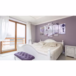 Tableau Vintage Sommeil en lavande - PD12360-200-100