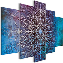 Tableau Zen Center (5 Parts) Wide Blue - PD12546-200-100