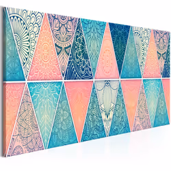 Planete Discount PD12549-150-50, Noir, Bleu, Rose, Blanc, Panneaux MDF, 1500 mm, 20 mm, 500 mm