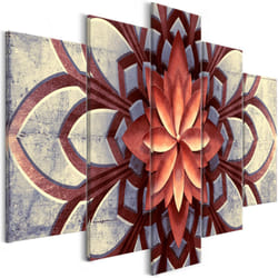 Tableau Zen Fan (5 Parts) Wide - PD12554-200-100