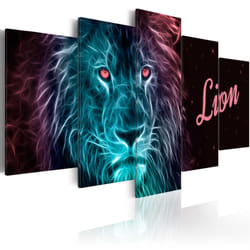 Tableau Neon king - PD9017-200-100