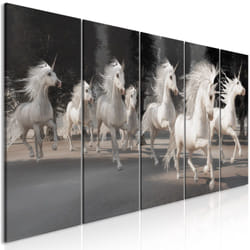 Tableau Unicorns Run 5 Pièces Narrow - PD8259-225-90
