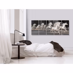 Tableau Unicorns Run 5 Pièces Narrow - PD8259-225-90