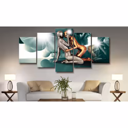 Tableau Amour azur - PD9020-200-100