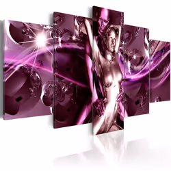 Planete Discount PD9025-200-100, Amour, Bourgogne, Rose, Violet, Panneaux MDF, 2000 mm, 20 mm, 1000 mm