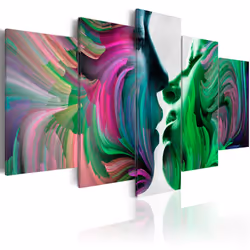 Planete Discount PD9030-200-100, Amour, Bleu, Vert, Orange, Rose, Violet, Panneaux MDF, 2000 mm, 20 mm, 1000 mm