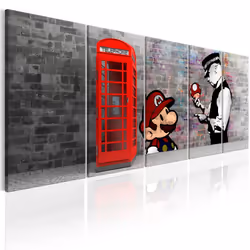 Planete Discount PD8277-225-90, Noir, Gris, Rouge, Blanc, Panneaux MDF, 2250 mm, 20 mm, 900 mm