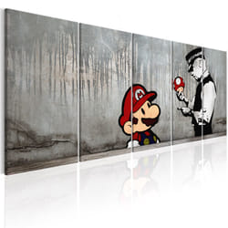 Tableau Mario Bros on Concrete - PD8278-225-90