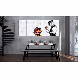 Tableau Graffiti on Brick - PD8281-225-90