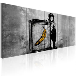 Tableau Banksy Monkey with Frame - PD8284-225-90