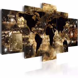 Planete Discount PD11524-200-100, Noir, Marron, Panneaux MDF, 2000 mm, 20 mm, 1000 mm