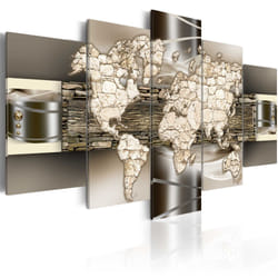 Tableau Cartes du monde Stone world - PD11537-200-100