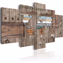Planete Discount PD11542-200-100, Marron, Multicolore, Panneaux MDF, 2000 mm, 20 mm, 1000 mm