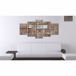 Tableau Cartes du monde Sea Travels - PD11542-200-100
