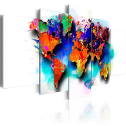 Tableau Cartes du monde Monde pittoresque - PD11563-200-100