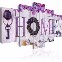 Planete Discount PD12373-200-100, Violet, Blanc, Panneaux MDF, 2000 mm, 20 mm, 1000 mm