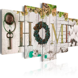 Tableau Vintage Autumn House - PD12375-200-100