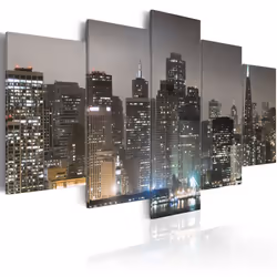 Planete Discount PD12131-100-50, San Francisco, Gris, Panneaux MDF, 1000 mm, 20 mm, 500 mm