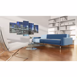Tableau Villes Bleu NYC - PD12132-200-100