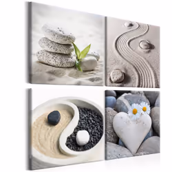 Planete Discount PD12580-80-80, Beige, Gris, Blanc, Panneaux MDF, 800 mm, 20 mm, 800 mm