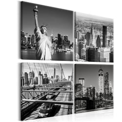 Tableau Villes Faces of New York - PD12139-80-80