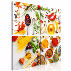 Planete Discount PD11847-40-40, Cuisine, Multicolore, Panneaux MDF, 400 mm, 20 mm, 400 mm