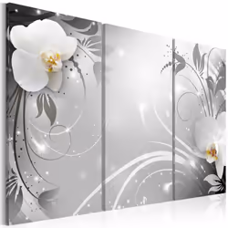 Planete Discount PD9095-120-80, Fleurs et plantes, Gris, Blanc, Panneaux MDF, 1200 mm, 20 mm, 800 mm