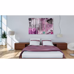 Tableau Vintage Purple haze - PD12407-120-80