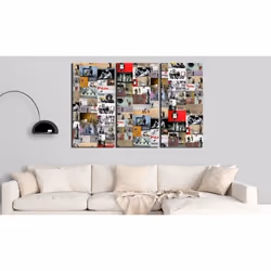 Tableau Art of Collage Banksy III - PD8304-120-80