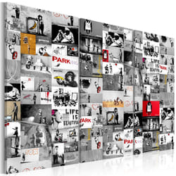 Tableau Street Art Banksy III - PD8306-120-80