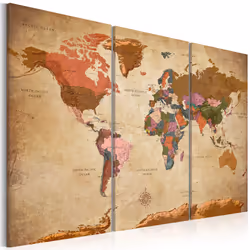 Planete Discount PD11580-120-80, Marron, Multicolore, Panneaux MDF, 1200 mm, 20 mm, 800 mm