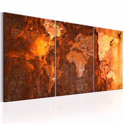 Planete Discount PD11588-120-60, Marron, Orange, Panneaux MDF, 1200 mm, 20 mm, 600 mm