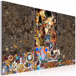 Planete Discount PD11884-90-60, Silhouettes, Marron, Or, Panneaux MDF, 900 mm, 20 mm, 600 mm