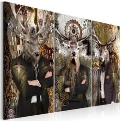 Tableau Animal Trio (3 Parts) Brown - PD9102-120-80
