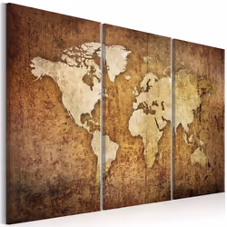 Planete Discount PD11591-120-80, Beige, Noir, Marron, Panneaux MDF, 1200 mm, 20 mm, 800 mm