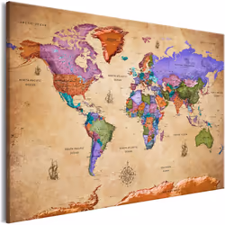 Planete Discount PD11595-120-80, Marron, Multicolore, Panneaux MDF, 1200 mm, 20 mm, 800 mm