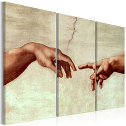 Tableau Peinture religieuse Touch of God - PD11865-120-80