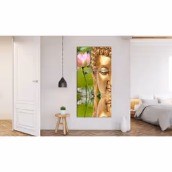 Tableau Zen Statue with a Flower - PD12588-60-120