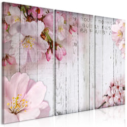 Tableau Fleurs Flowers on Boards (3 Parts) - PD11258-120-80