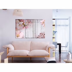 Tableau Fleurs Flowers on Boards (3 Parts) - PD11258-120-80